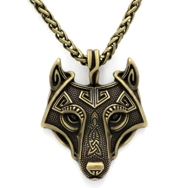 Viking Wolf Necklace