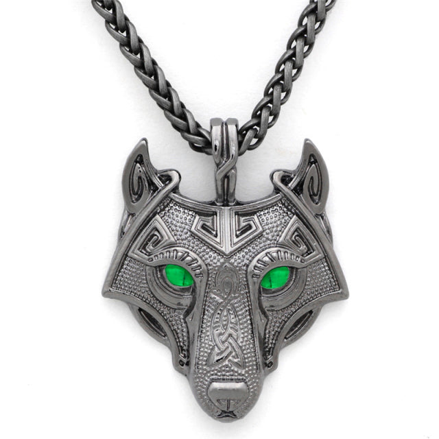 Viking Wolf Necklace