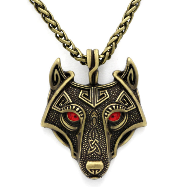 Viking Wolf Necklace