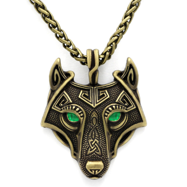 Viking Wolf Necklace