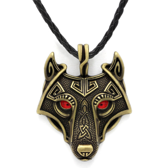 Viking Wolf Necklace
