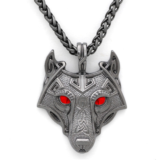 Viking Wolf Necklace