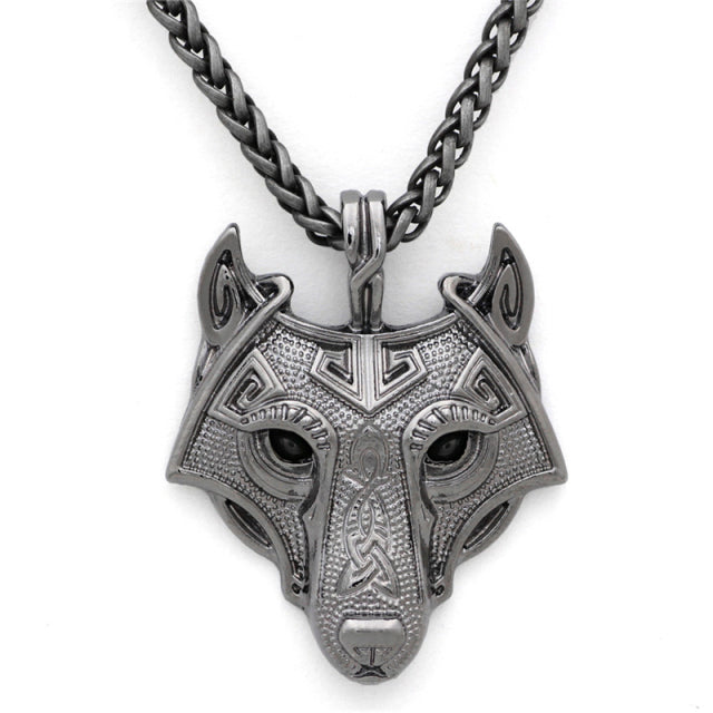 Viking Wolf Necklace