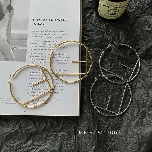 Big Hoop Designer Earrings