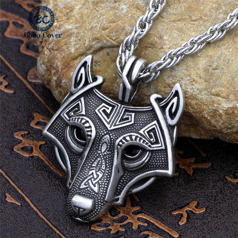 Viking Wolf Necklace