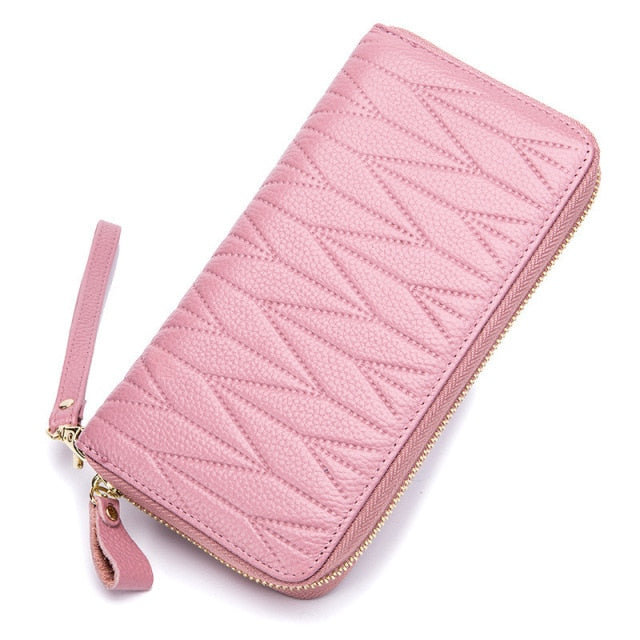 Designer Womens Wallet Tasseled Ladies Clutch with Wristlet