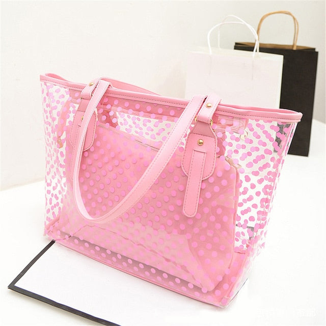 Transparent Messenger Handbag