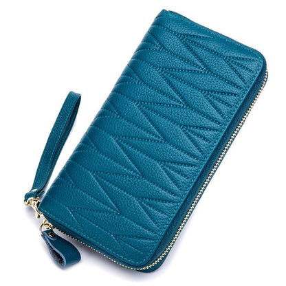 Designer Womens Wallet Tasseled Ladies Clutch with Wristlet