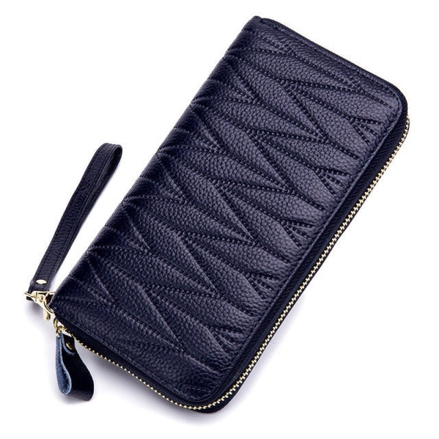 Designer Womens Wallet Tasseled Ladies Clutch with Wristlet