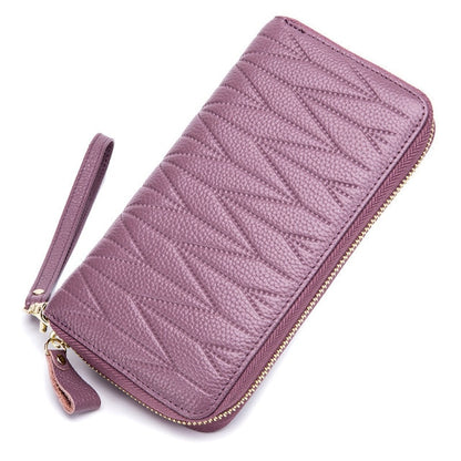 Designer Womens Wallet Tasseled Ladies Clutch with Wristlet