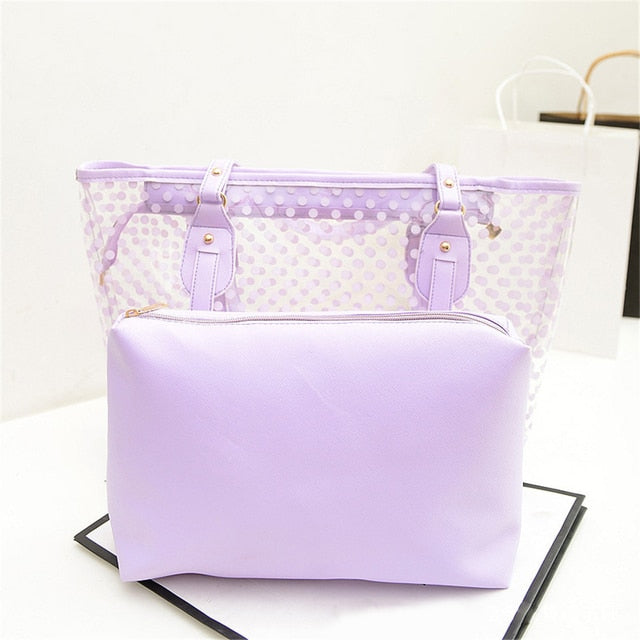 Transparent Messenger Handbag